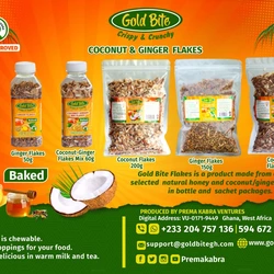 Goldbite (Coconut And Ginger Flakes)